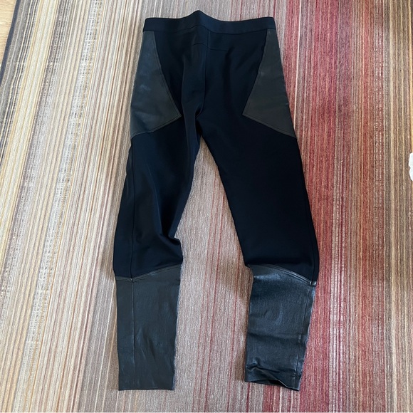 GIVENCHY Leather-Accented Straight Legged Pants - Picture 8 of 13